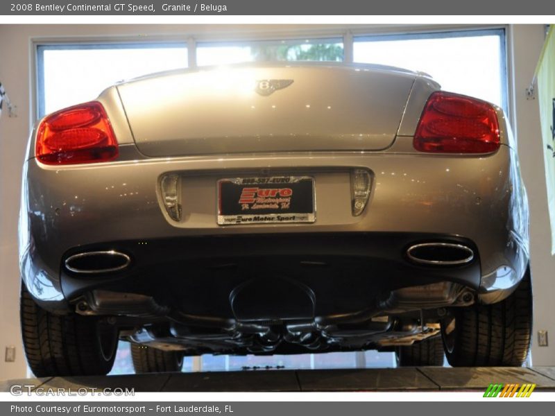 Granite / Beluga 2008 Bentley Continental GT Speed