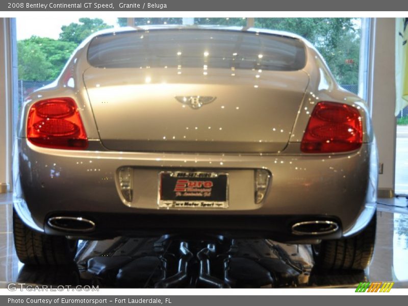 Granite / Beluga 2008 Bentley Continental GT Speed