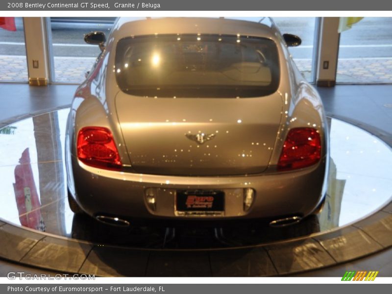 Granite / Beluga 2008 Bentley Continental GT Speed