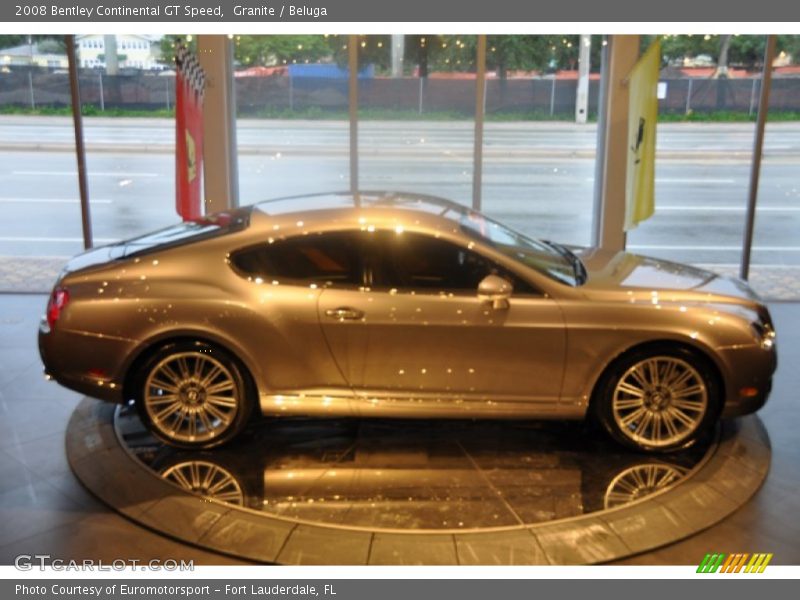 Granite / Beluga 2008 Bentley Continental GT Speed