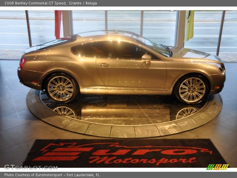 Granite / Beluga 2008 Bentley Continental GT Speed