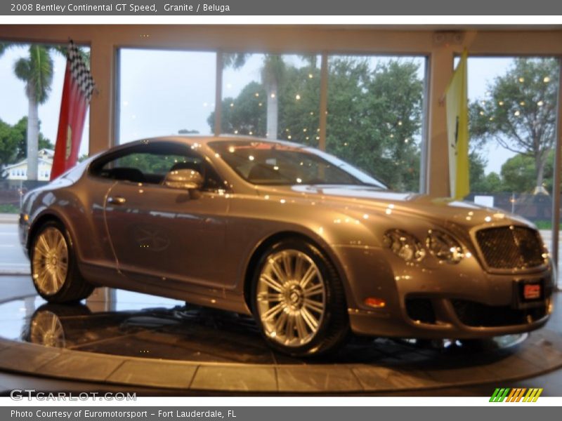 Granite / Beluga 2008 Bentley Continental GT Speed