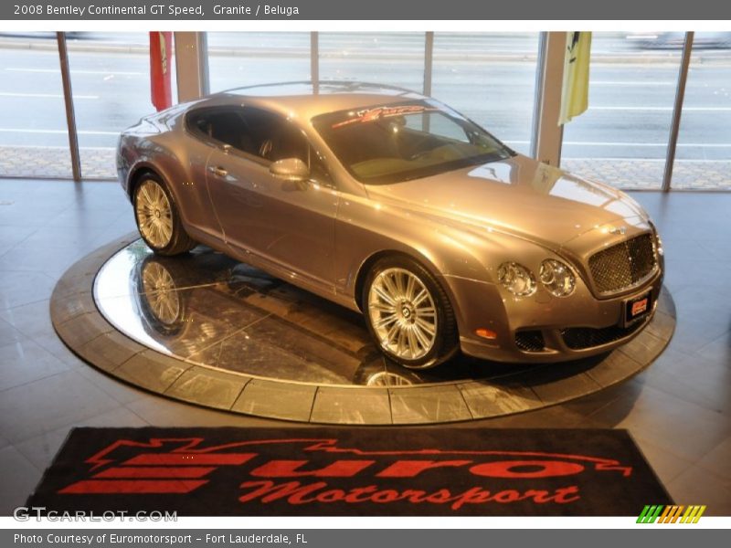 Granite / Beluga 2008 Bentley Continental GT Speed