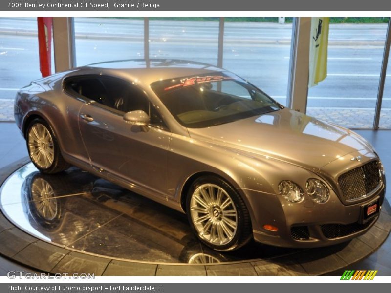 Granite / Beluga 2008 Bentley Continental GT Speed