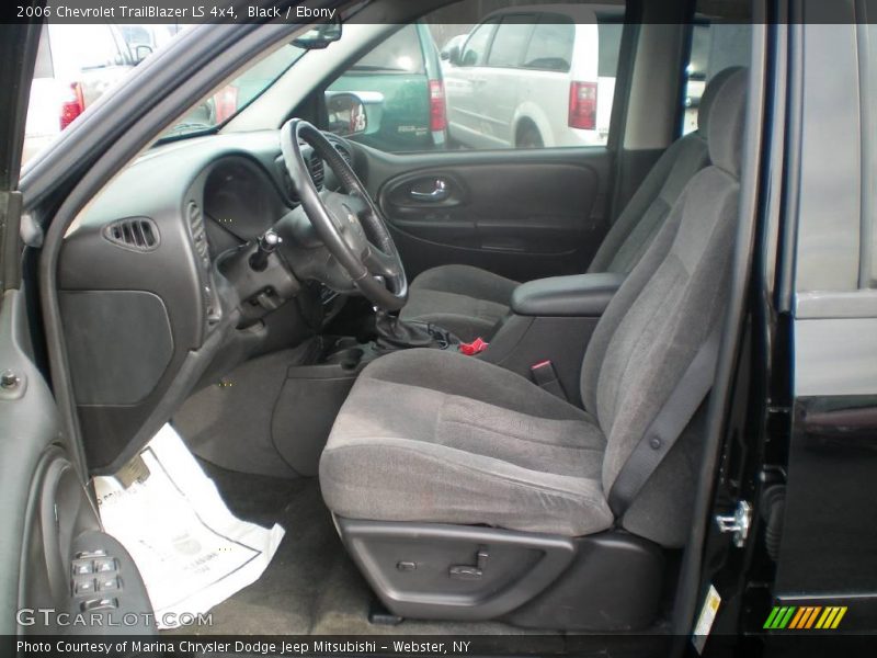 Black / Ebony 2006 Chevrolet TrailBlazer LS 4x4