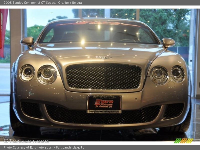 Granite / Beluga 2008 Bentley Continental GT Speed