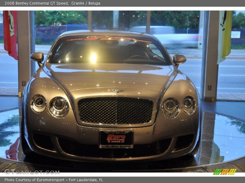 Granite / Beluga 2008 Bentley Continental GT Speed