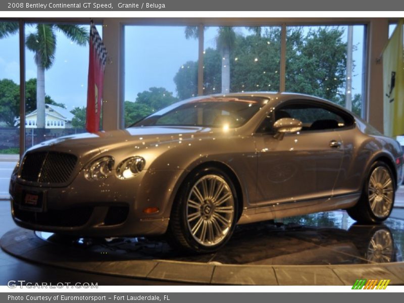 Granite / Beluga 2008 Bentley Continental GT Speed