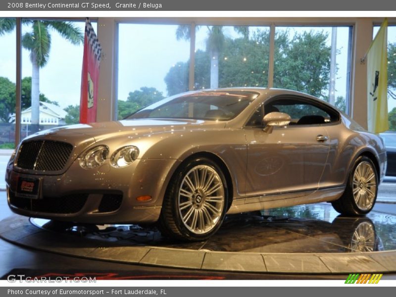 Granite / Beluga 2008 Bentley Continental GT Speed