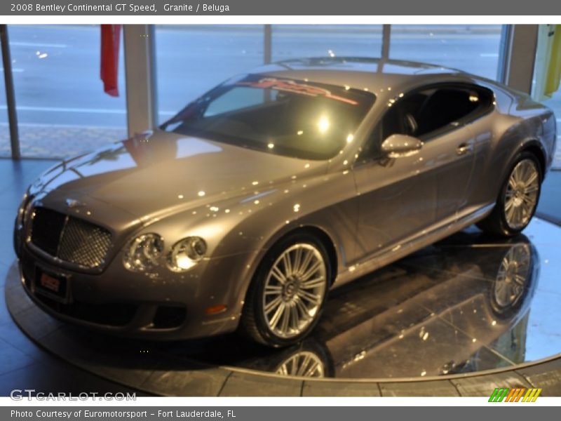 Granite / Beluga 2008 Bentley Continental GT Speed