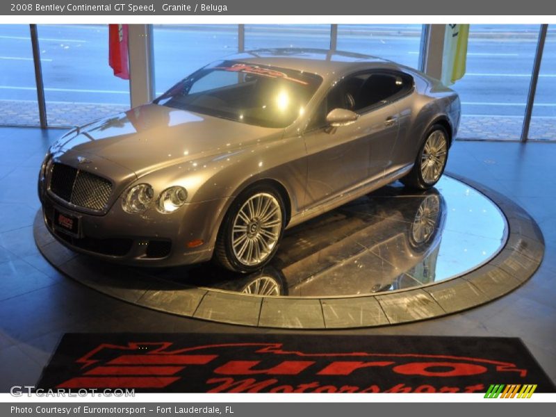 Granite / Beluga 2008 Bentley Continental GT Speed