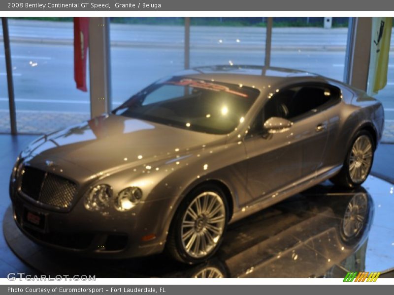 Granite / Beluga 2008 Bentley Continental GT Speed