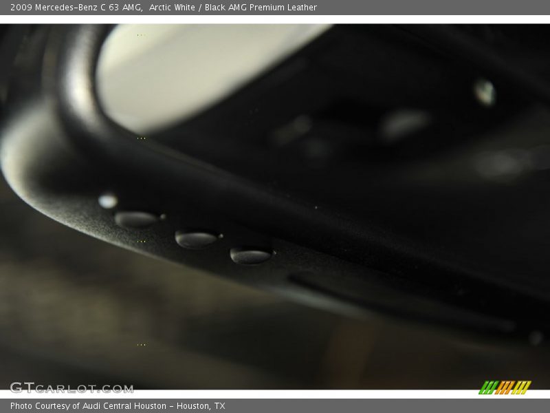 Arctic White / Black AMG Premium Leather 2009 Mercedes-Benz C 63 AMG
