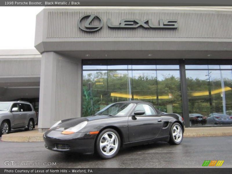 Black Metallic / Black 1998 Porsche Boxster