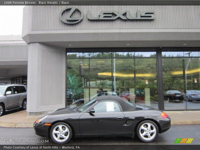 Black Metallic / Black 1998 Porsche Boxster