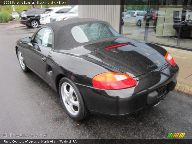 Black Metallic / Black 1998 Porsche Boxster