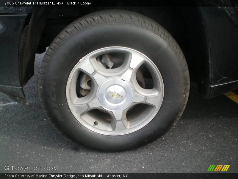 Black / Ebony 2006 Chevrolet TrailBlazer LS 4x4
