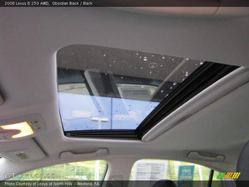 Obsidian Black / Black 2008 Lexus IS 250 AWD