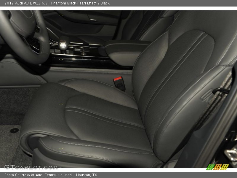  2012 A8 L W12 6.3 Black Interior