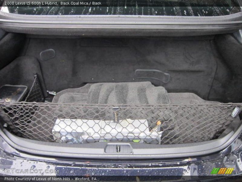 Black Opal Mica / Black 2008 Lexus LS 600h L Hybrid