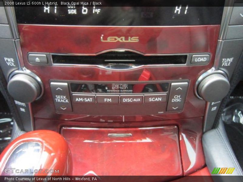 Black Opal Mica / Black 2008 Lexus LS 600h L Hybrid