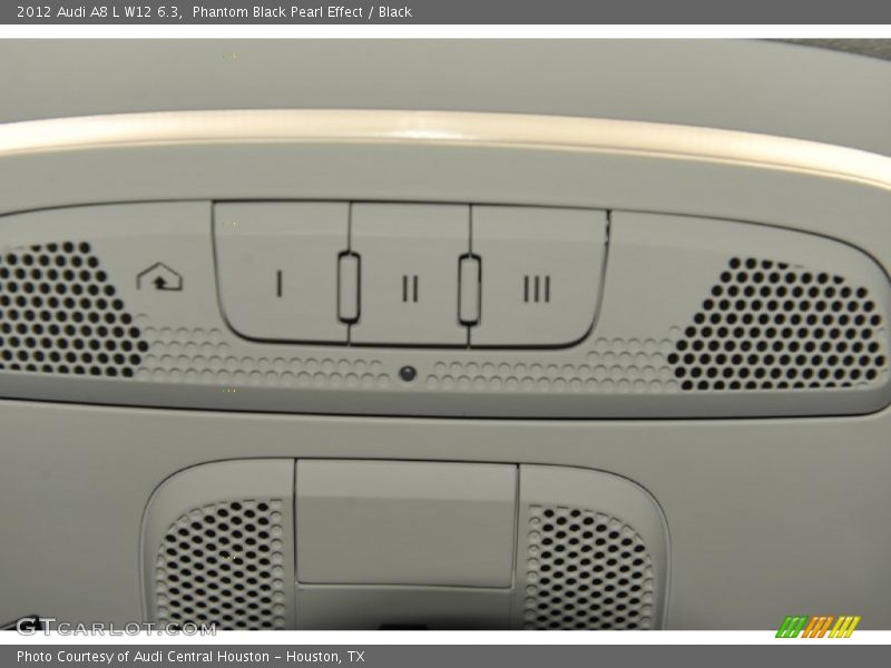 Controls of 2012 A8 L W12 6.3