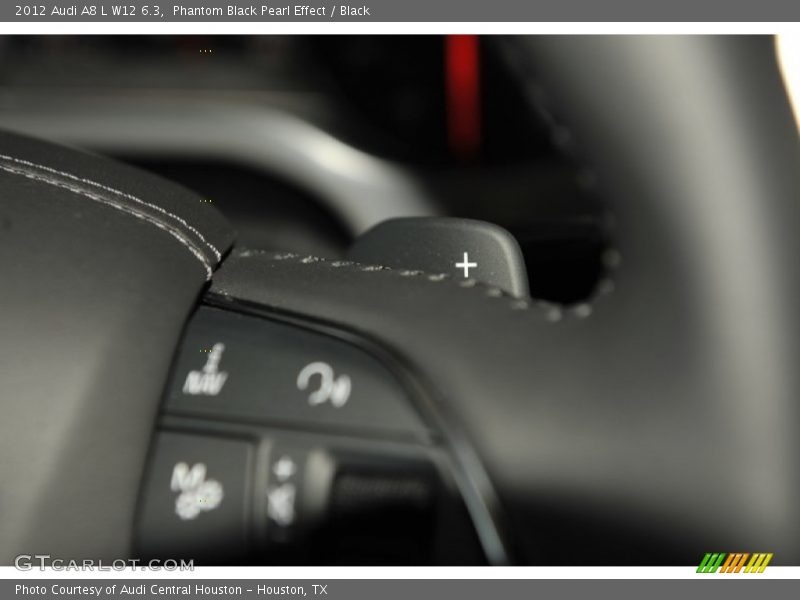 Phantom Black Pearl Effect / Black 2012 Audi A8 L W12 6.3