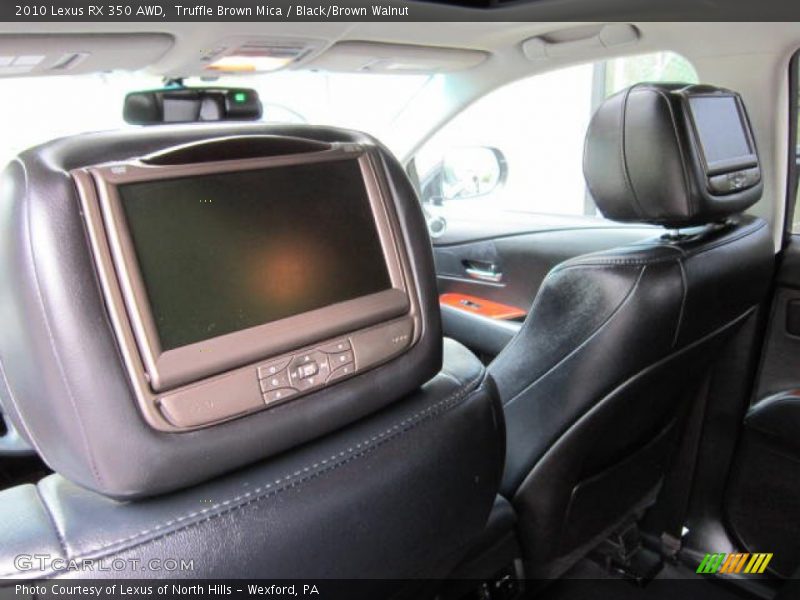 Truffle Brown Mica / Black/Brown Walnut 2010 Lexus RX 350 AWD