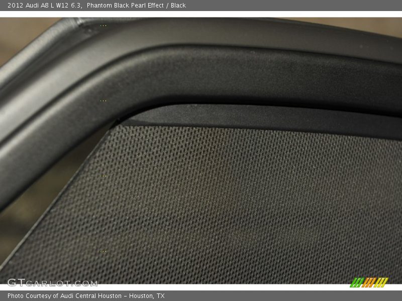 Phantom Black Pearl Effect / Black 2012 Audi A8 L W12 6.3