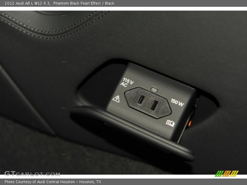 Phantom Black Pearl Effect / Black 2012 Audi A8 L W12 6.3
