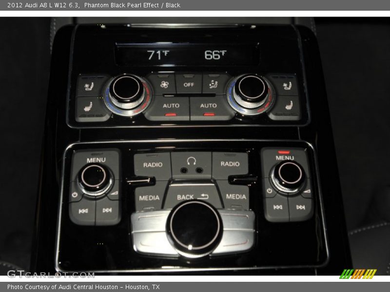 Controls of 2012 A8 L W12 6.3