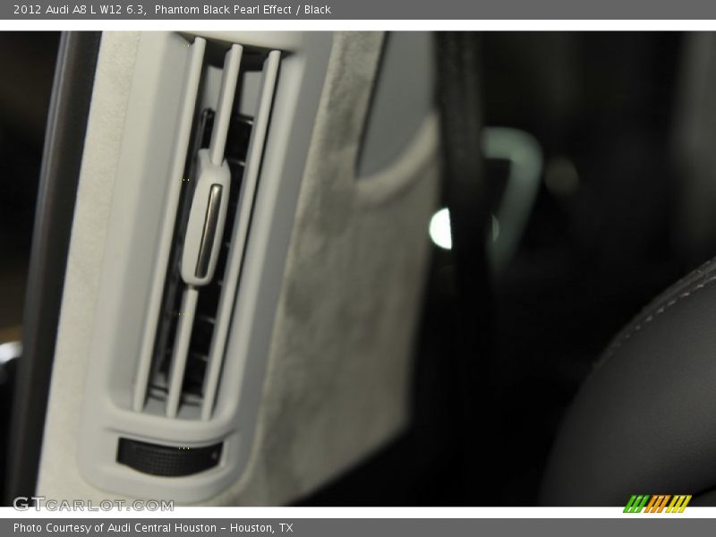 Phantom Black Pearl Effect / Black 2012 Audi A8 L W12 6.3