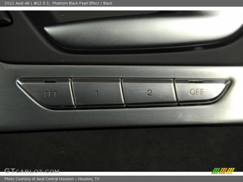 Controls of 2012 A8 L W12 6.3