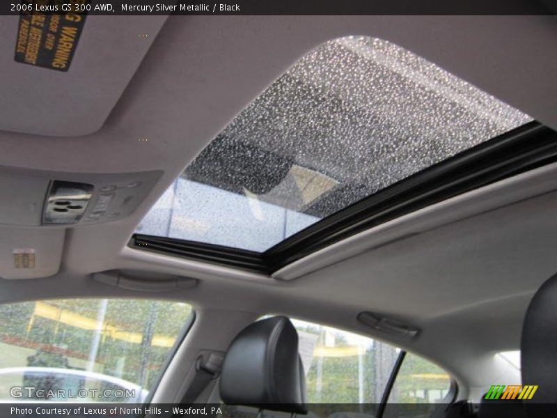 Mercury Silver Metallic / Black 2006 Lexus GS 300 AWD