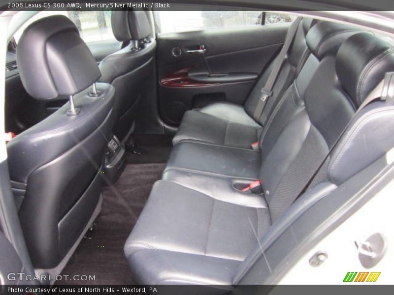 Mercury Silver Metallic / Black 2006 Lexus GS 300 AWD