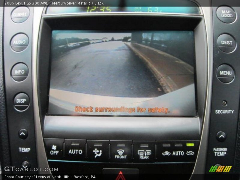 Mercury Silver Metallic / Black 2006 Lexus GS 300 AWD