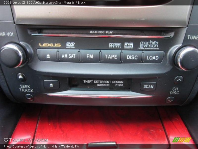 Mercury Silver Metallic / Black 2006 Lexus GS 300 AWD