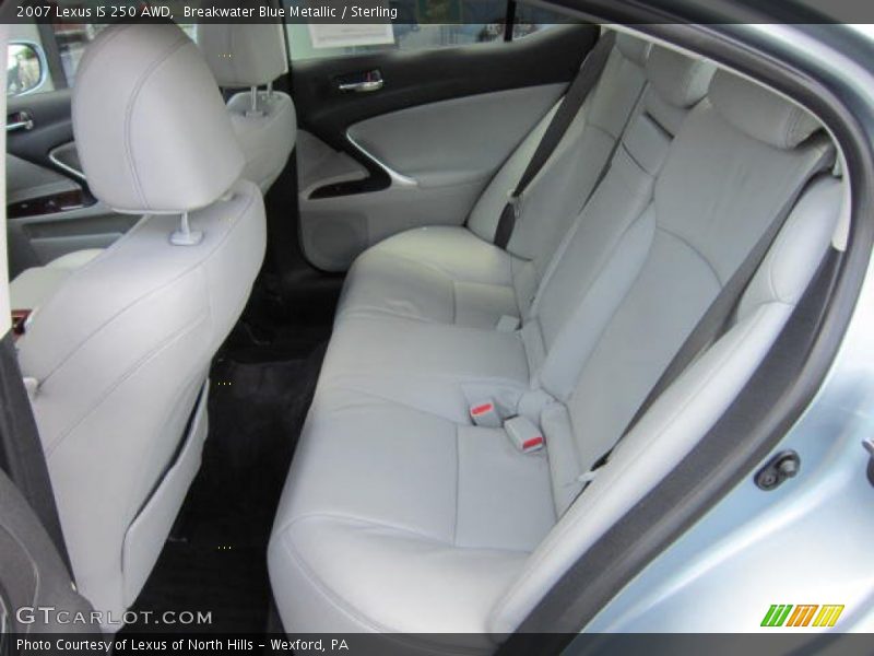 Breakwater Blue Metallic / Sterling 2007 Lexus IS 250 AWD