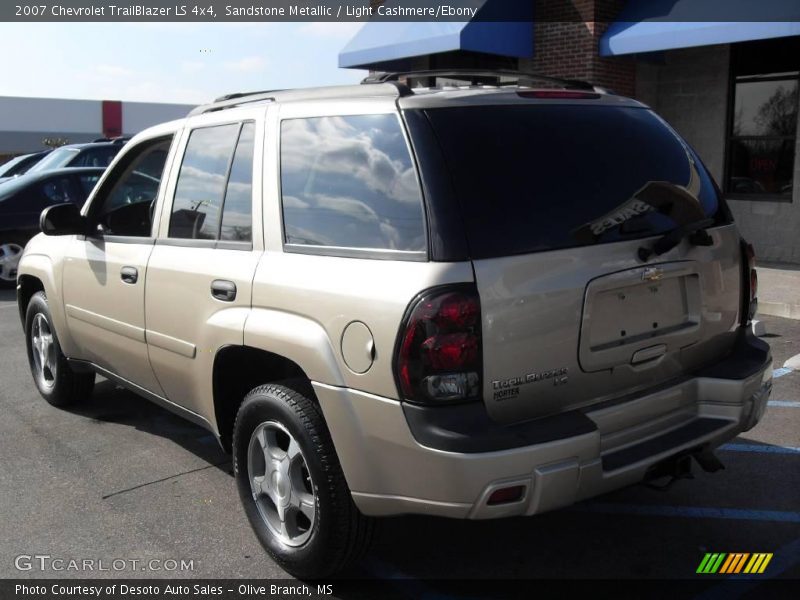 Sandstone Metallic / Light Cashmere/Ebony 2007 Chevrolet TrailBlazer LS 4x4