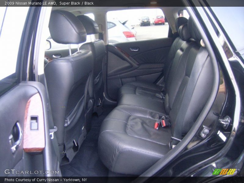 Super Black / Black 2009 Nissan Murano LE AWD