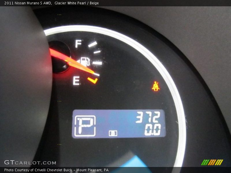 Glacier White Pearl / Beige 2011 Nissan Murano S AWD