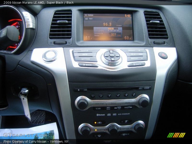 Super Black / Black 2009 Nissan Murano LE AWD