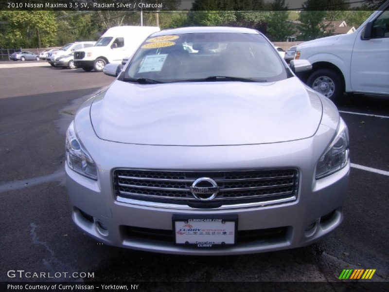 Radiant Silver / Charcoal 2010 Nissan Maxima 3.5 SV