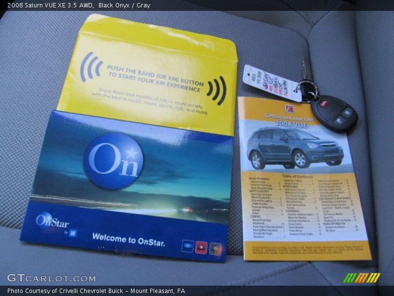 Black Onyx / Gray 2008 Saturn VUE XE 3.5 AWD