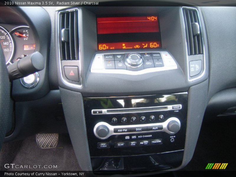 Radiant Silver / Charcoal 2010 Nissan Maxima 3.5 SV