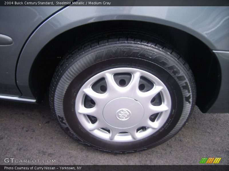 Steelmist Metallic / Medium Gray 2004 Buick Century Standard