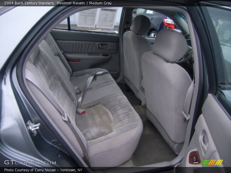 Steelmist Metallic / Medium Gray 2004 Buick Century Standard