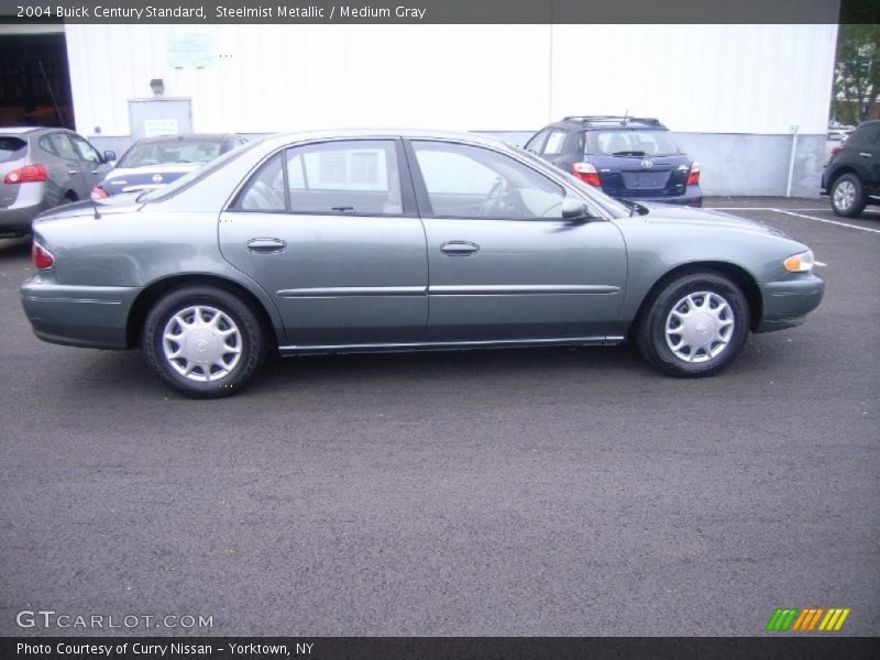 Steelmist Metallic / Medium Gray 2004 Buick Century Standard