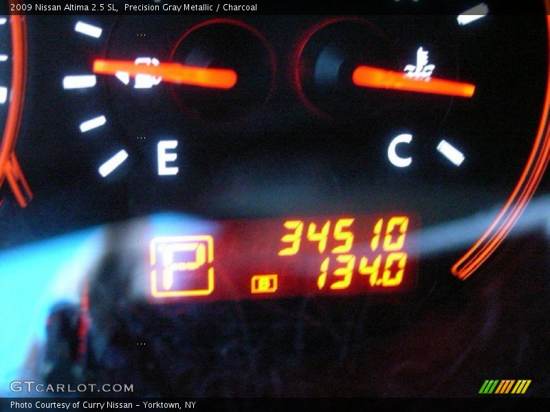 Precision Gray Metallic / Charcoal 2009 Nissan Altima 2.5 SL