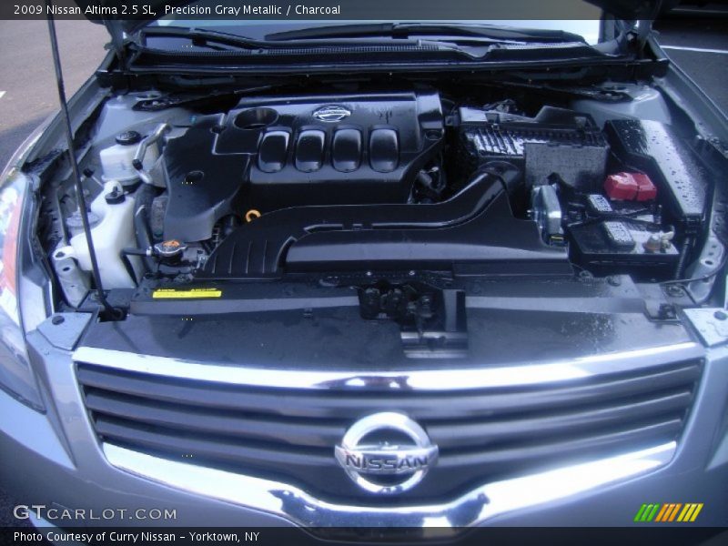 Precision Gray Metallic / Charcoal 2009 Nissan Altima 2.5 SL